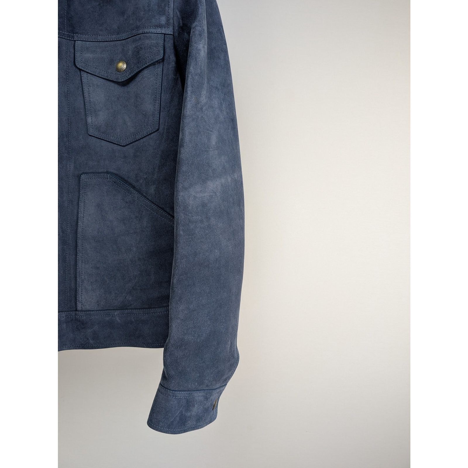 Tom Ford o1rshd1 Denim Jacket Blouson in Blue Size US L / EU 52-54 / 3 - 5 Thumbnail