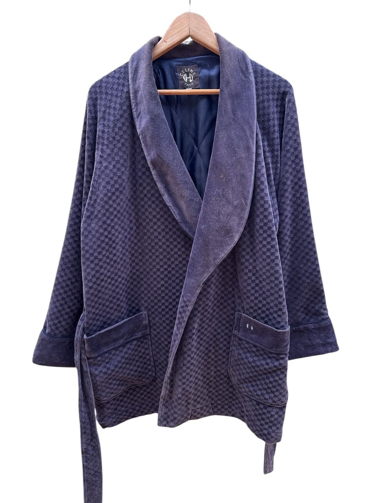 Celine Vintage Celine Monogram Robe Jacket Size US M / EU 48-50 / 2 - 3 Thumbnail