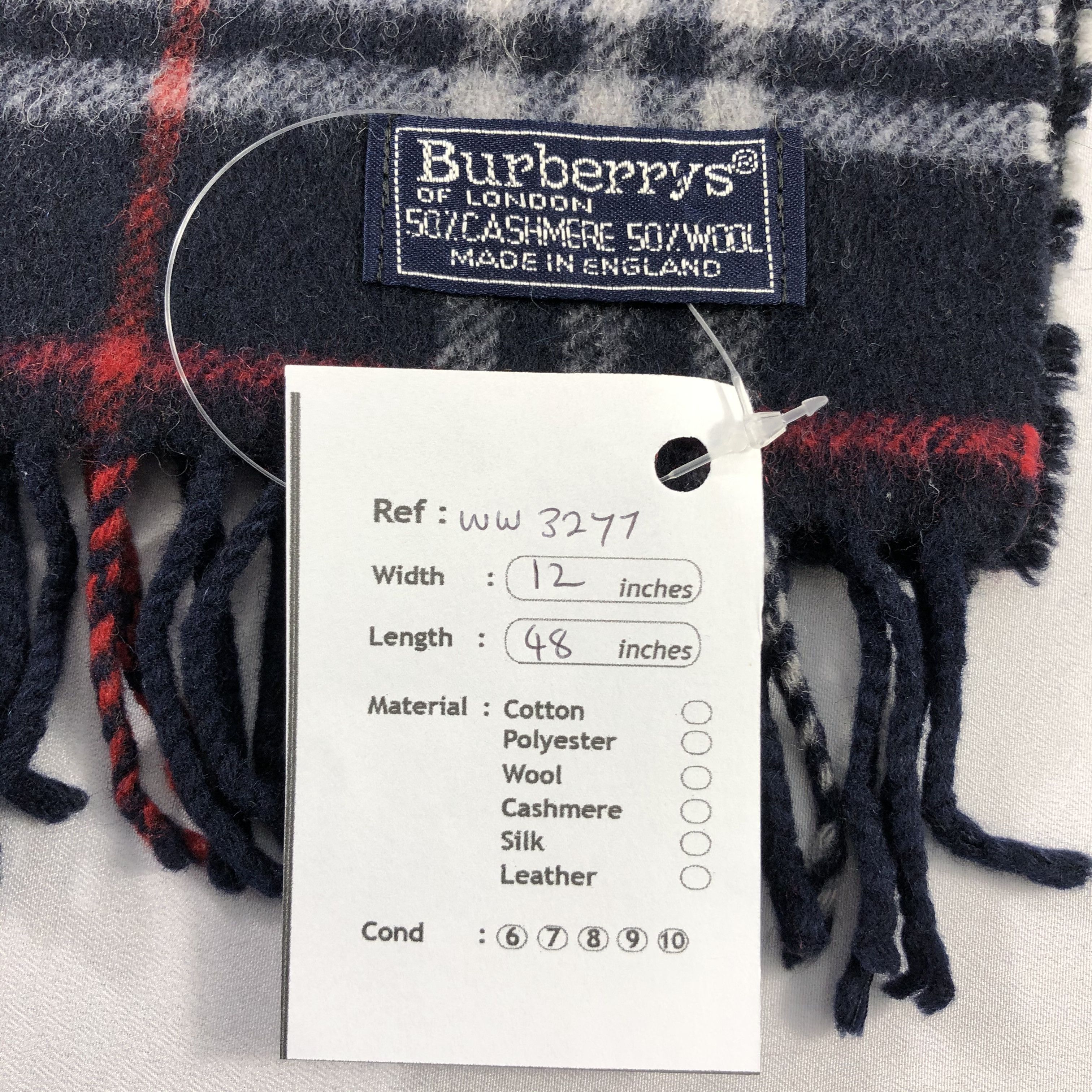 Burberry Vintage Burberry Scarf - WW3277 Size ONE SIZE - 5 Thumbnail