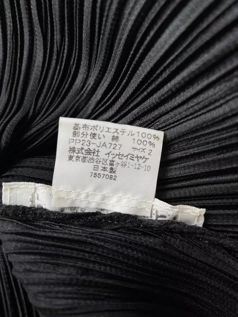 Issey Miyake Issey Miyake size:2 Black folding small lapel long-sleeved Size M / US 6-8 / IT 42-44 - 8 Thumbnail