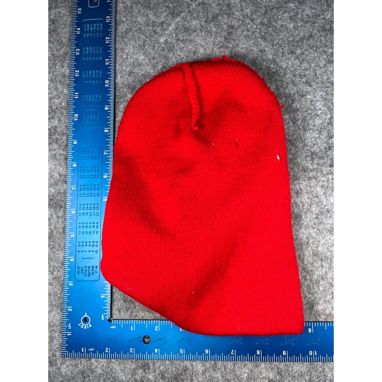 Vintage Roughneck LED Beanie Hat Adult One Size Red Knit Toque Rechargeable USB Light Camping Hunting Logo 9009 Size ONE SIZE - 6 Thumbnail