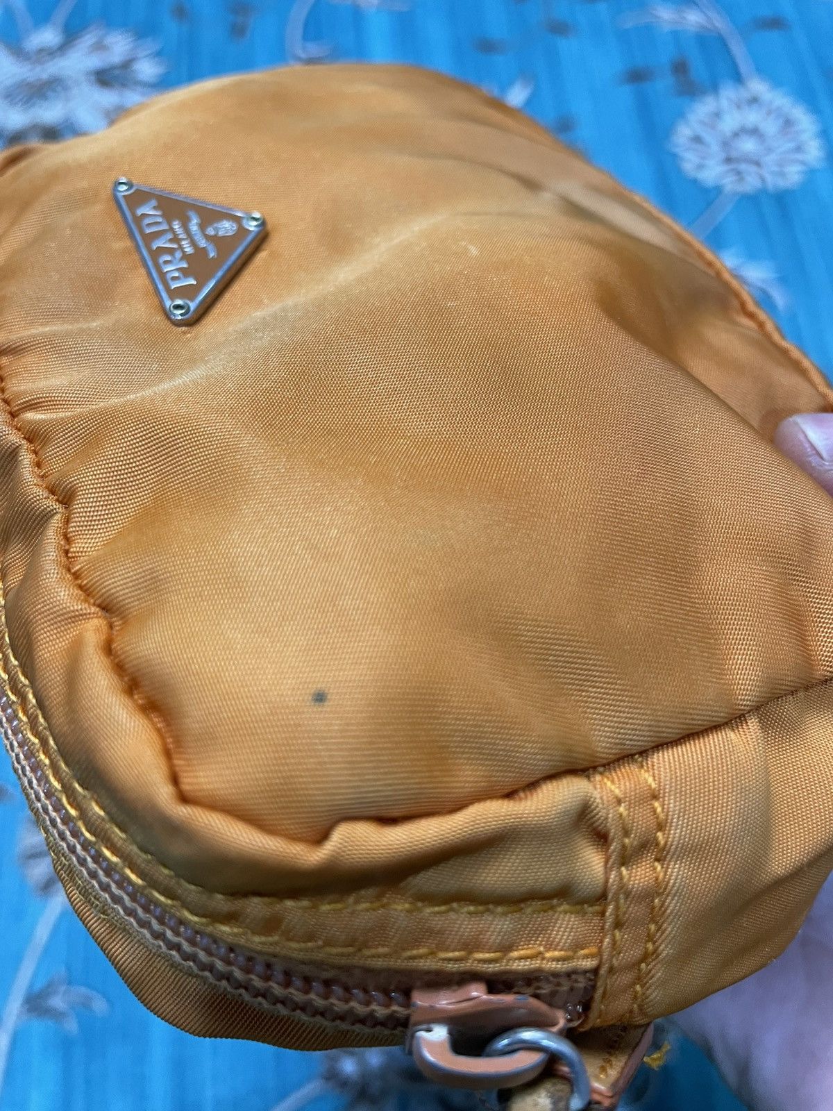 Prada Authentic Prada Nylon Mini Pouch / Makeup Size ONE SIZE - 4 Thumbnail