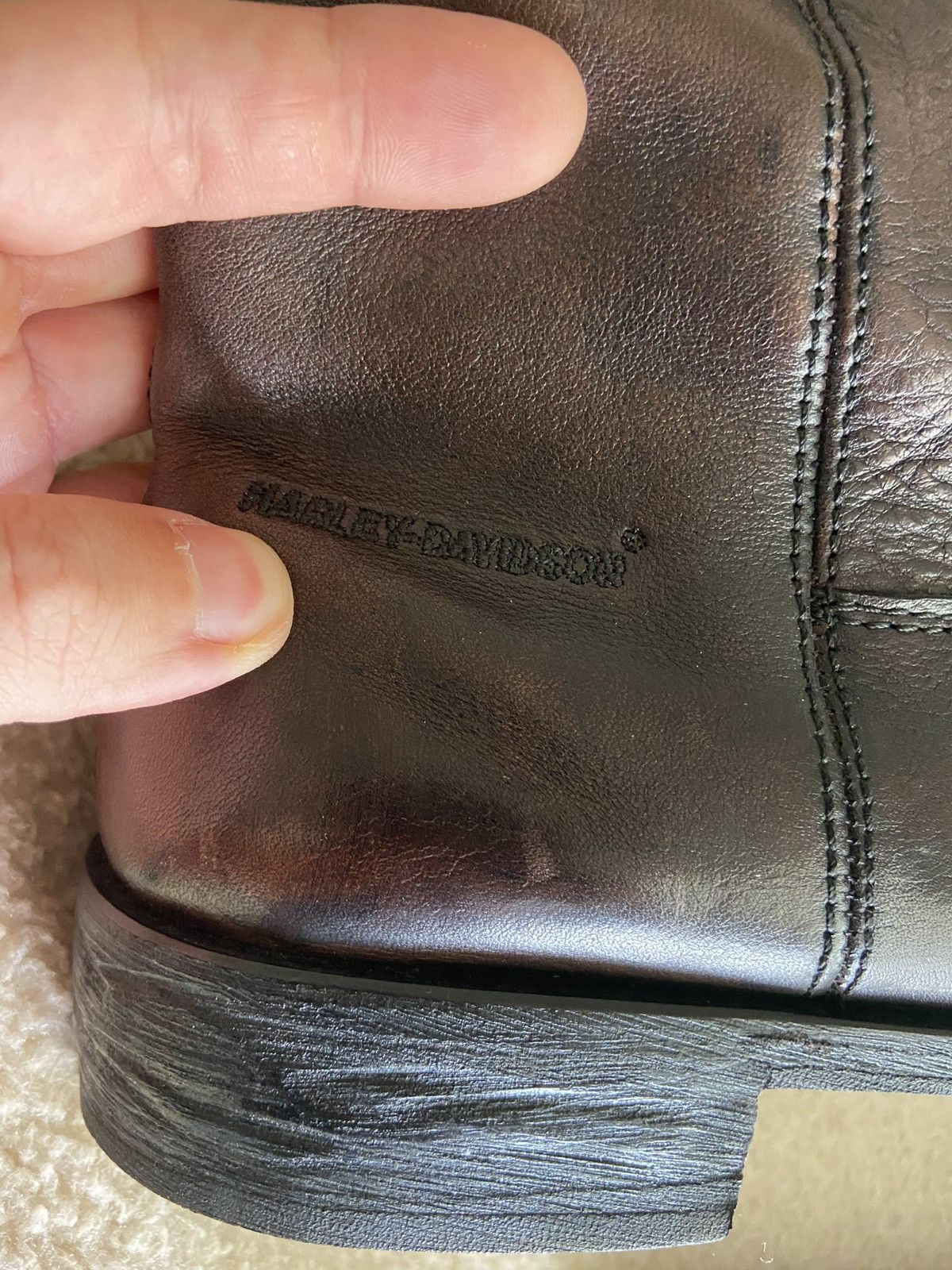 Harley Davidson Harley Davidson Leather Boots Size US 9.5 / EU 42-43 - 4 Thumbnail