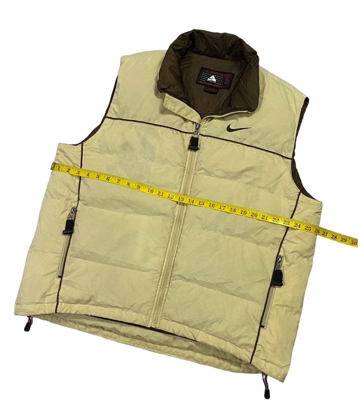 Nike ACG Vintage 90s Nike ACG Down Puffer Vest Size US XL / EU 56 / 4 - 4 Thumbnail