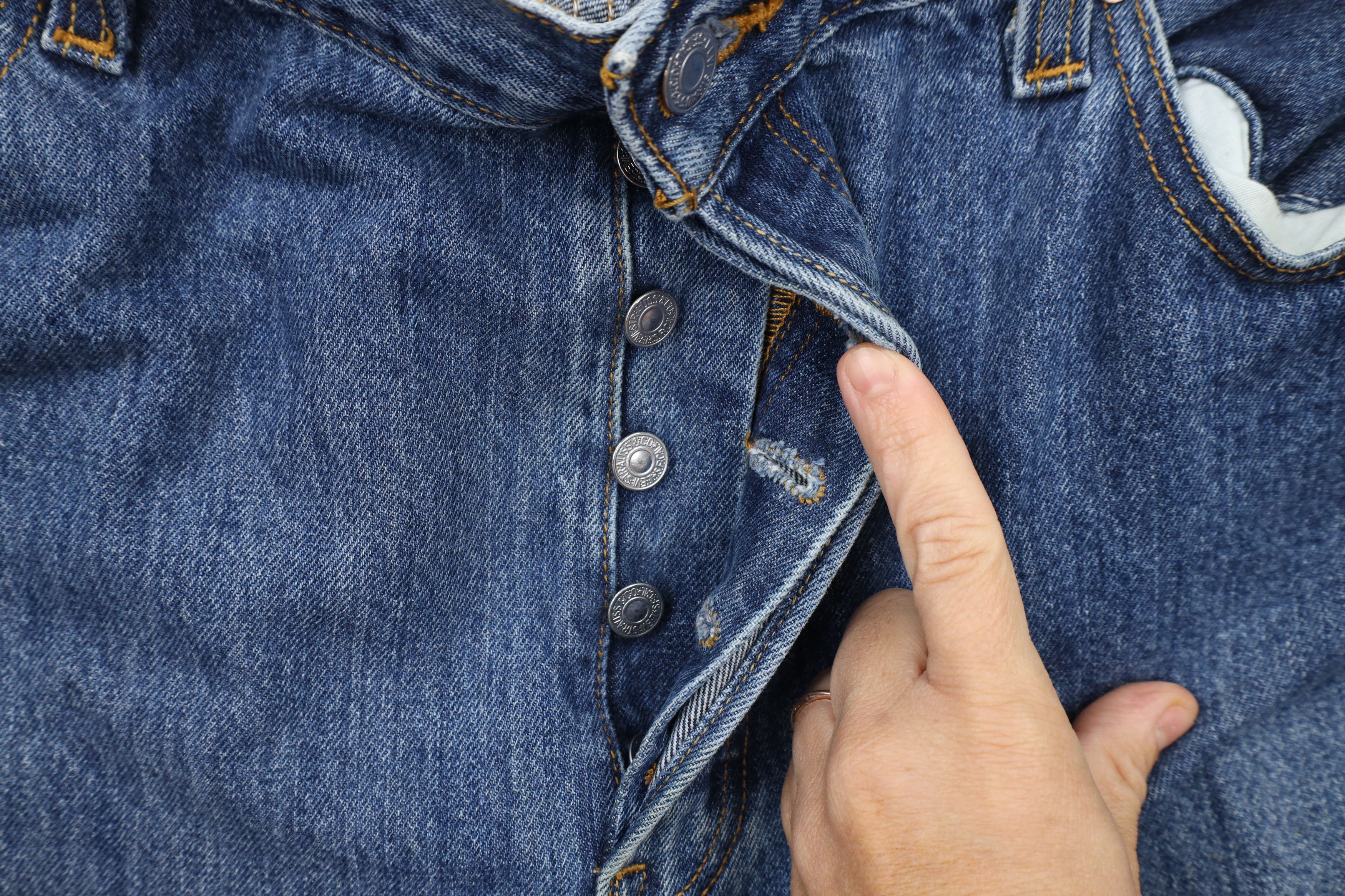 Levi's × Vintage Vintage Y2K Levis 501xx Original Fit Button Fly Jeans Blue Size US 40 / EU 56 - 7 Thumbnail