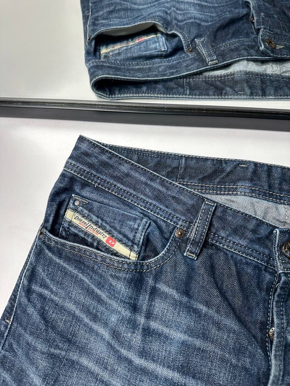 Diesel Vintage Diesel Wide Washed Denim Jeans Japanese Size US 34 / EU 50 - 6 Thumbnail