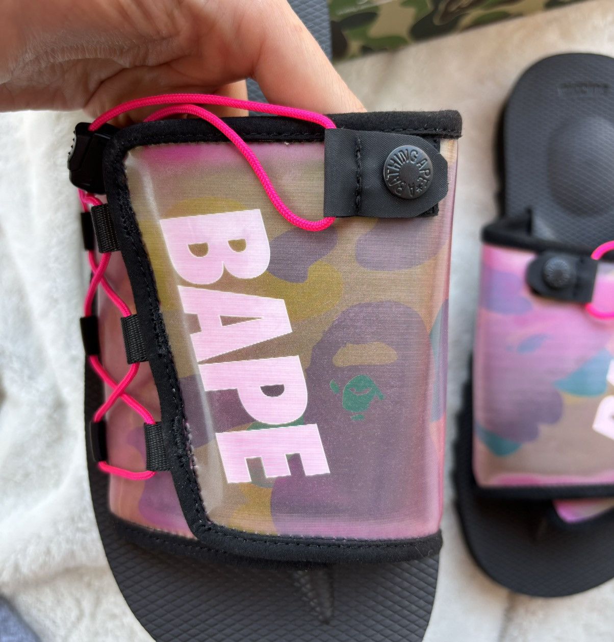 Bape x Suicoke Dao Lenticular Slides