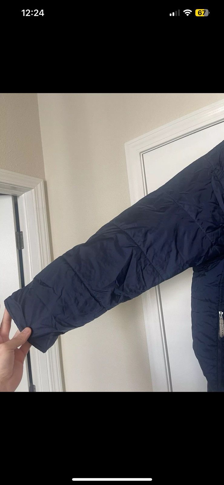 Nike × Vintage NIKE REVERSIBLE PUFFER JACKET NAVY AND GRAY. MENS SZ MEDIUM. Size US M / EU 48-50 / 2 - 5 Thumbnail