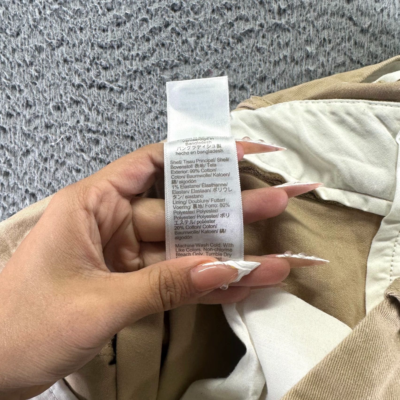 J.Crew J.Crew Pant Mens 33x32 Brown Chino straight leg cotton chino Size US 33 - 5 Thumbnail