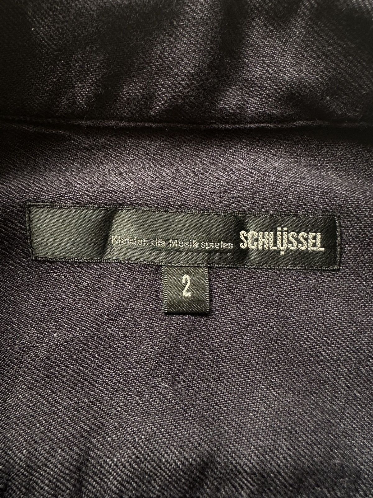 Schlussel 00's Schlussel j-rock light cotton button jacket Size US M / EU 48-50 / 2 - 14 Thumbnail