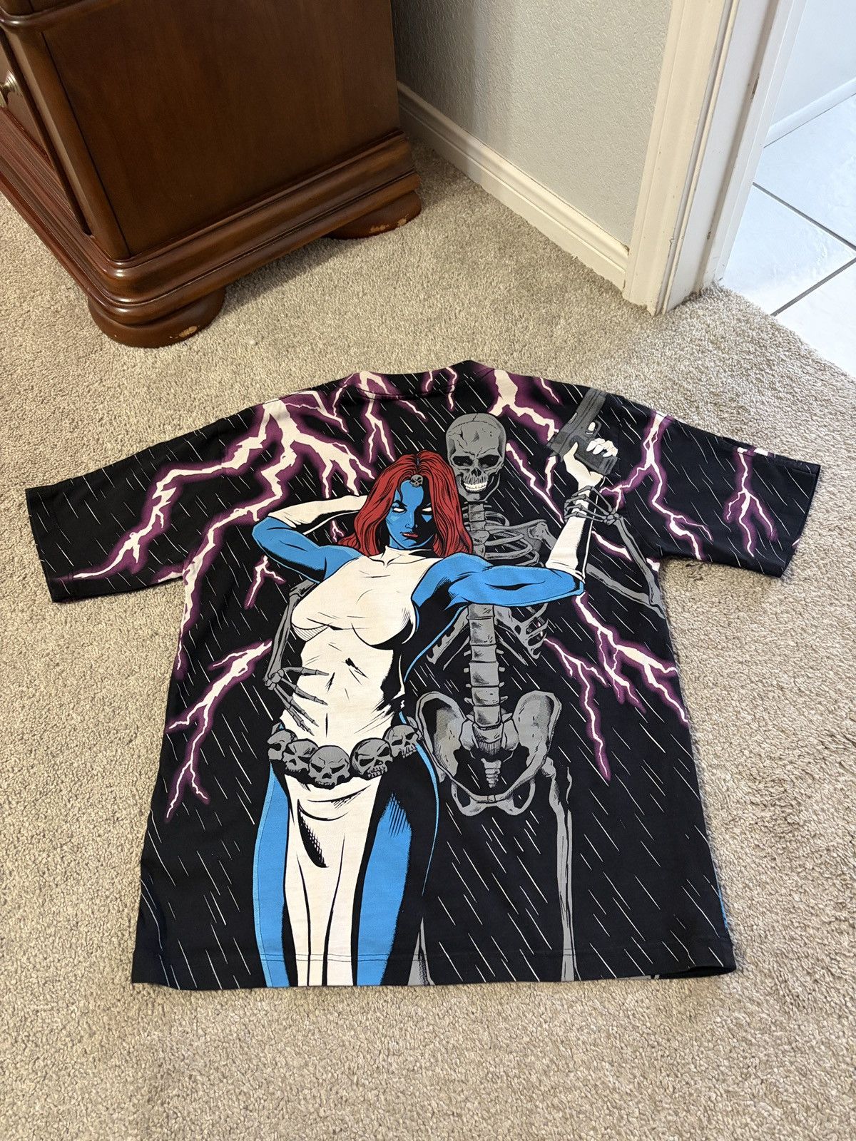 Marvel Comics Chronic Images Mystique Shirt Small All Over Print Marvel Size US S / EU 44-46 / 1 - 2 Thumbnail