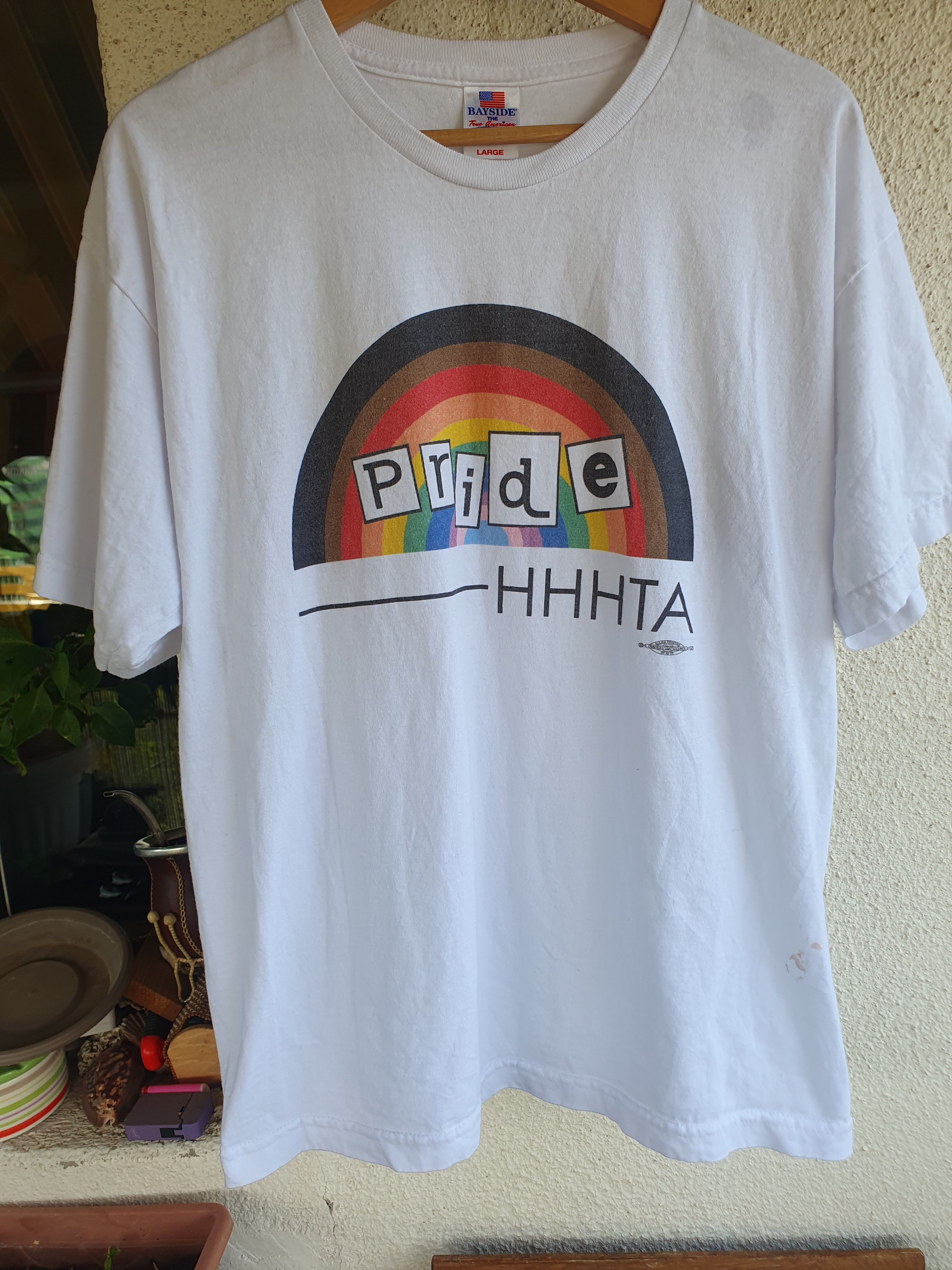 Other Pride HHHTA Bayside Made in USA t-shirt sz L Size US L / EU 52-54 / 3 - 1 Thumbnail