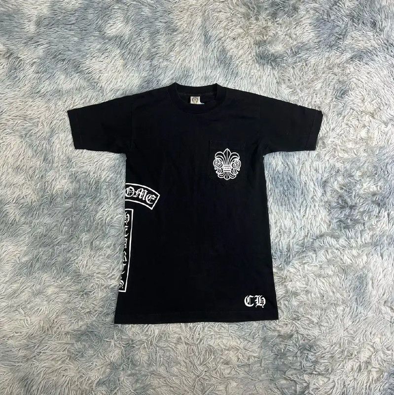 Chrome Hearts Chrome Hearts Black Cotton Men's T-Shirt 0089 Size US S / EU 44-46 / 1 - 1 Thumbnail