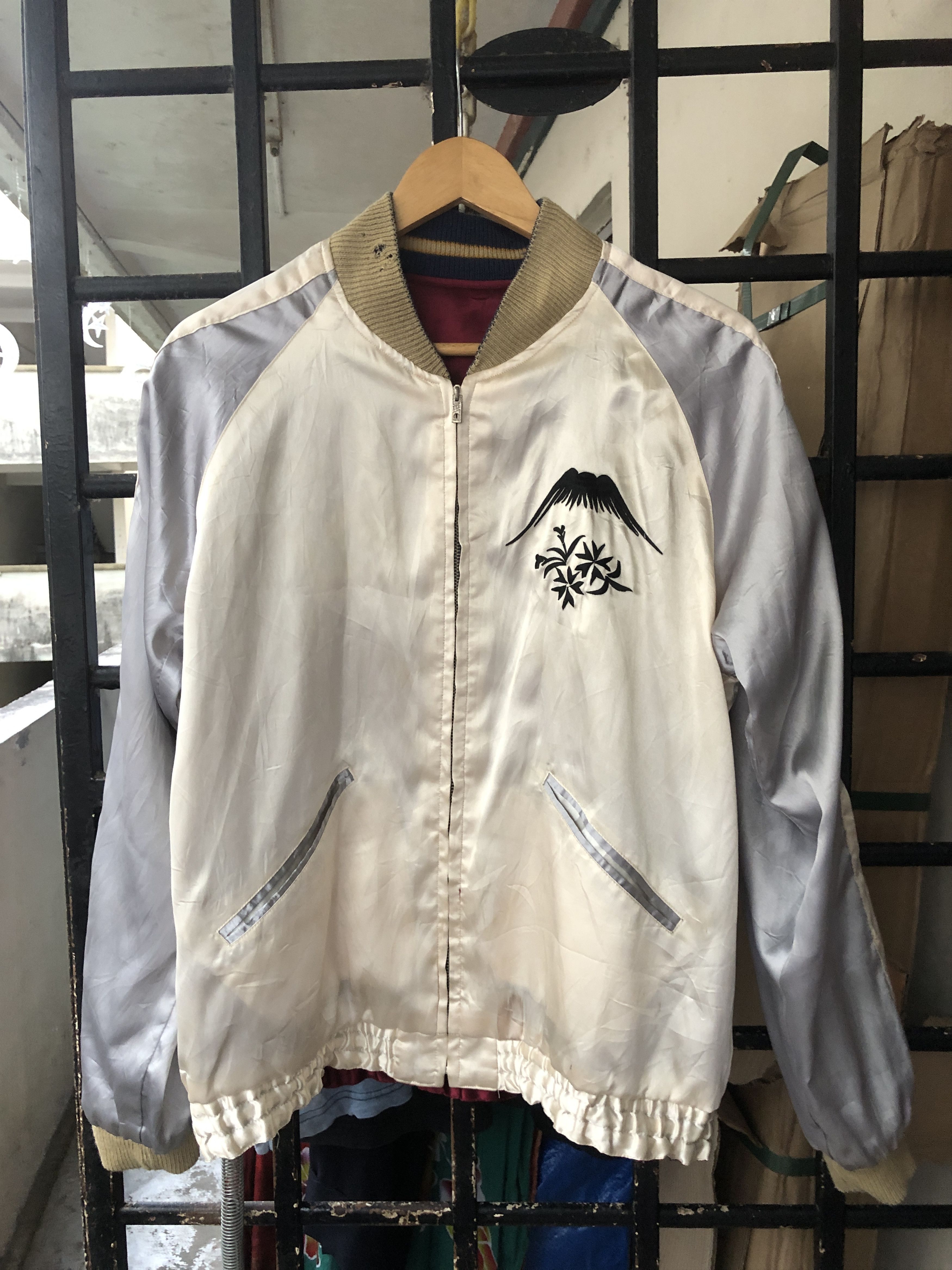 Tailor Toyo Vintage Tailor Toyo USAF Reversible Sukajan Jacket Size US L / EU 52-54 / 3 - 7 Thumbnail