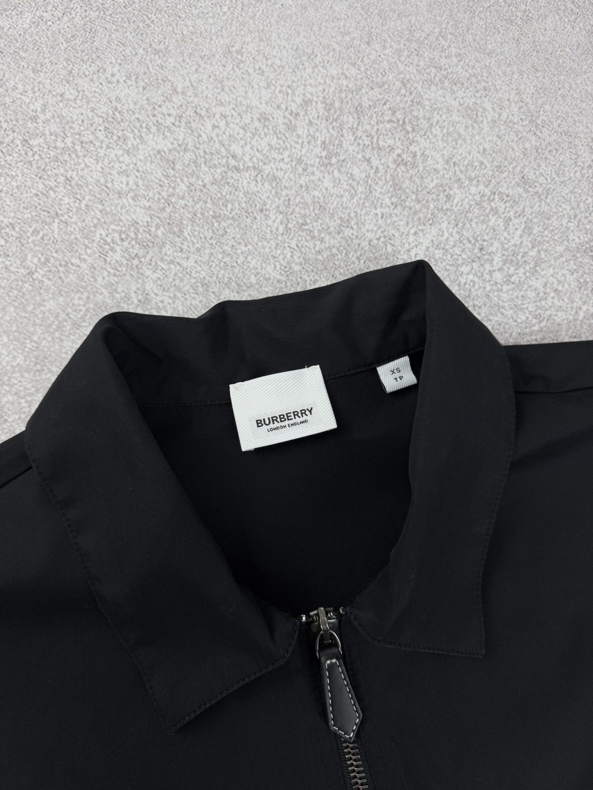 Burberry Burberry Half Zip Logo Tape Shirt Black Size US XS / EU 42 / 0 - 7 Thumbnail