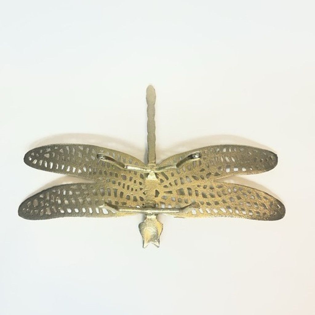 The Unbranded Brand Home Decorating Insect Large Metal Dragonfly Figure Decor Size ONE SIZE - 11 Thumbnail