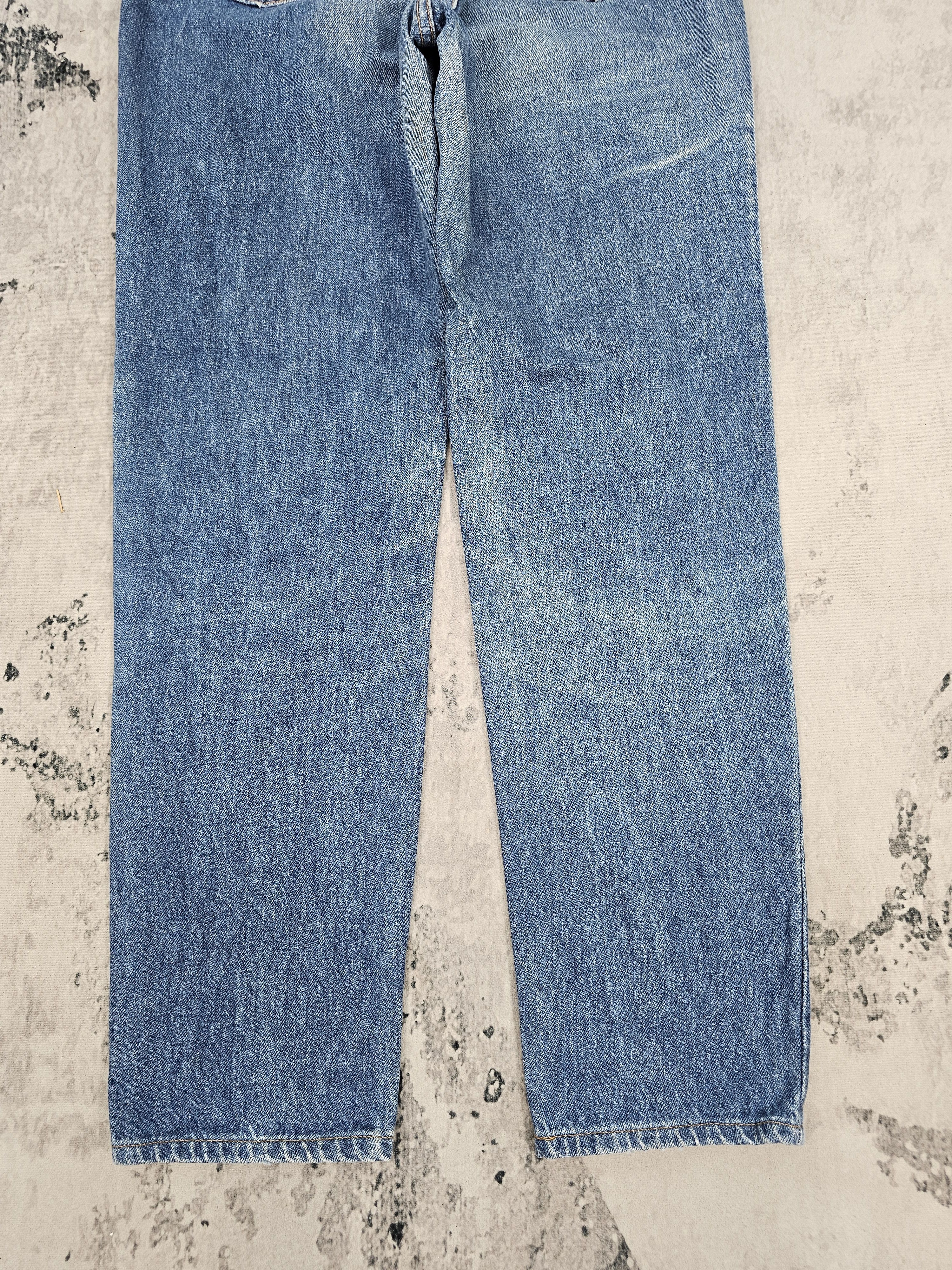 Levi's Vintage Clothing Vintage LEVIS 17501 Carrot Cut Moms Blue Jeans L0458 Size US 27 - 6 Thumbnail