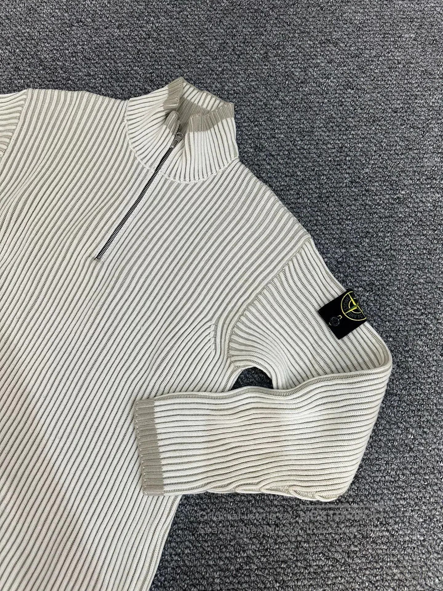 Stone Island stone island half-zip knitted sweater. Size US L / EU 52-54 / 3 - 2 Thumbnail