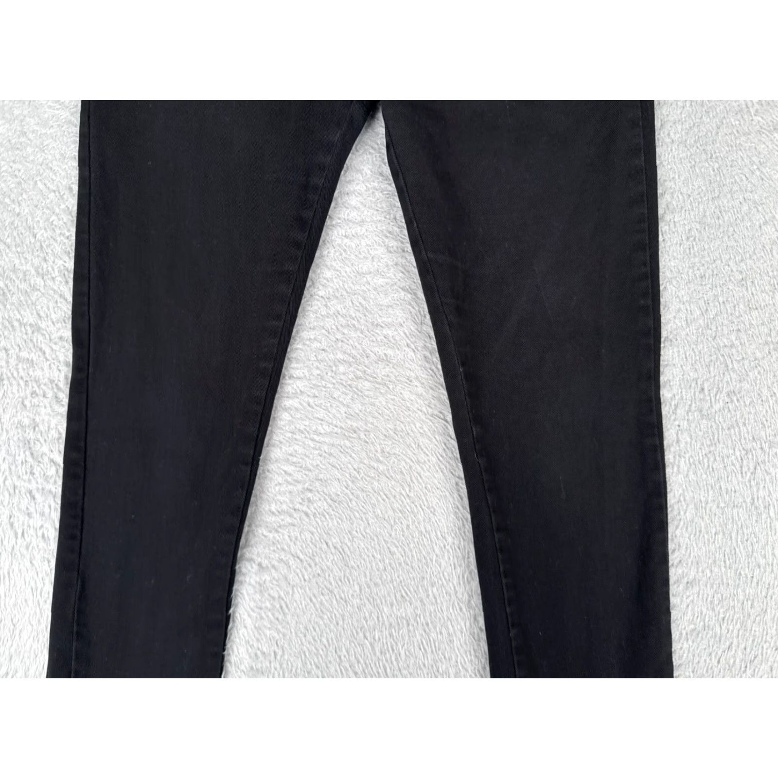 Vintage Authentic 579 Jeans Jeanswear Jeans Skinny Low Rise Black 28x28 Women's Juniors 28 in Cotton Denim 5-Pocket Design 90s Retro Designer Men's/Women's? Size 27" / US 4 / IT 40 - 3 Thumbnail