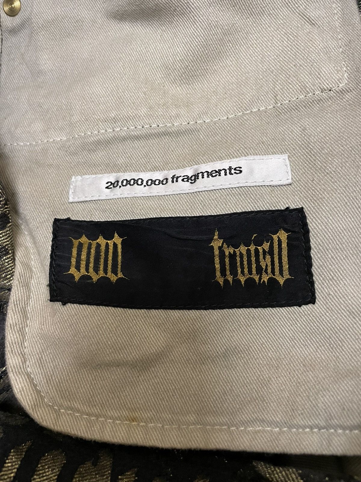 Japanese Brand 20MF 20,000,000 Fragments 'TroisO' Golden Tiger Stripe Jeans Size US 32 / EU 48 - 11 Thumbnail