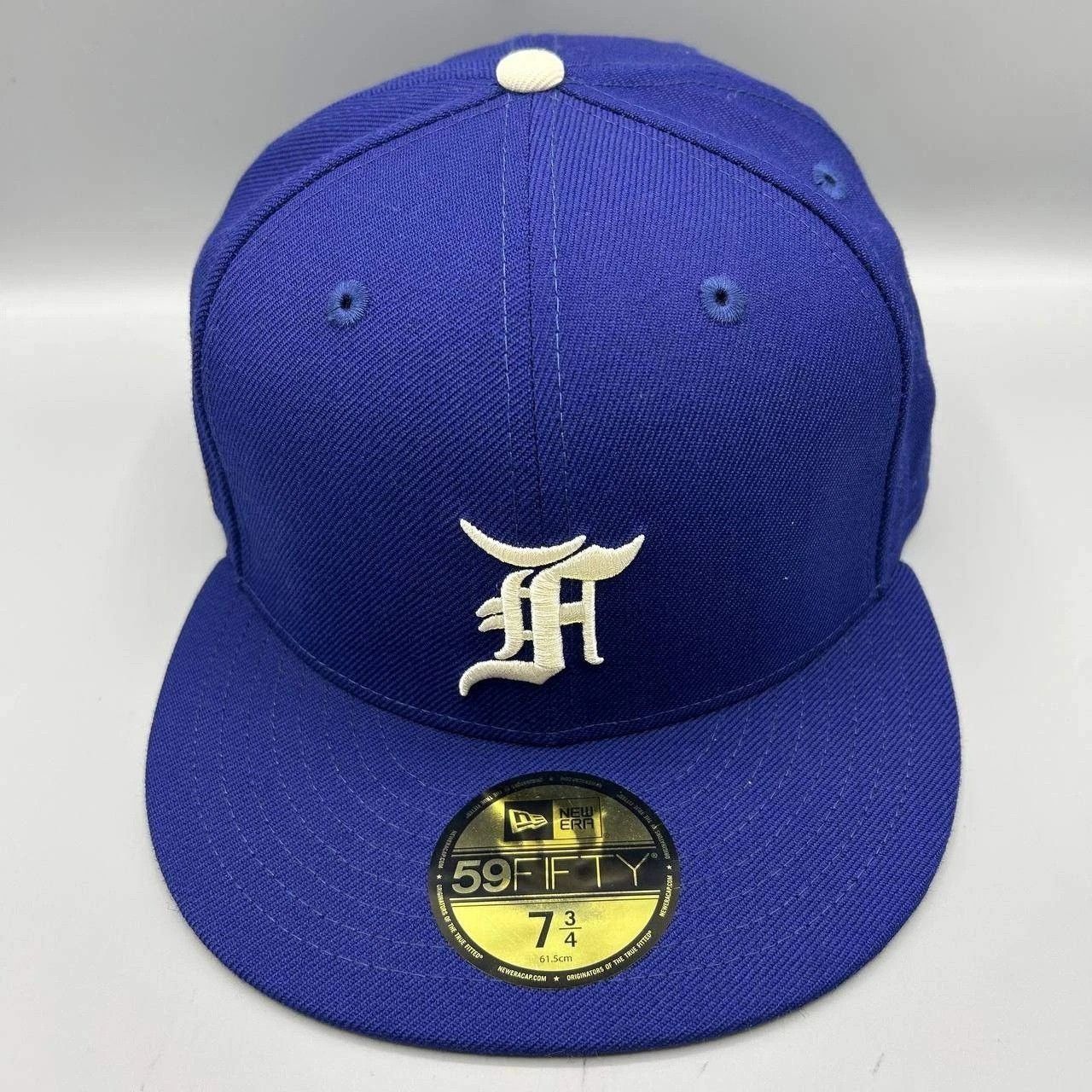 New Era Fear of God Hat Men 7 3/4 Fitted Cap LA Dodgers FOG Wool New Size ONE SIZE - 1 Thumbnail
