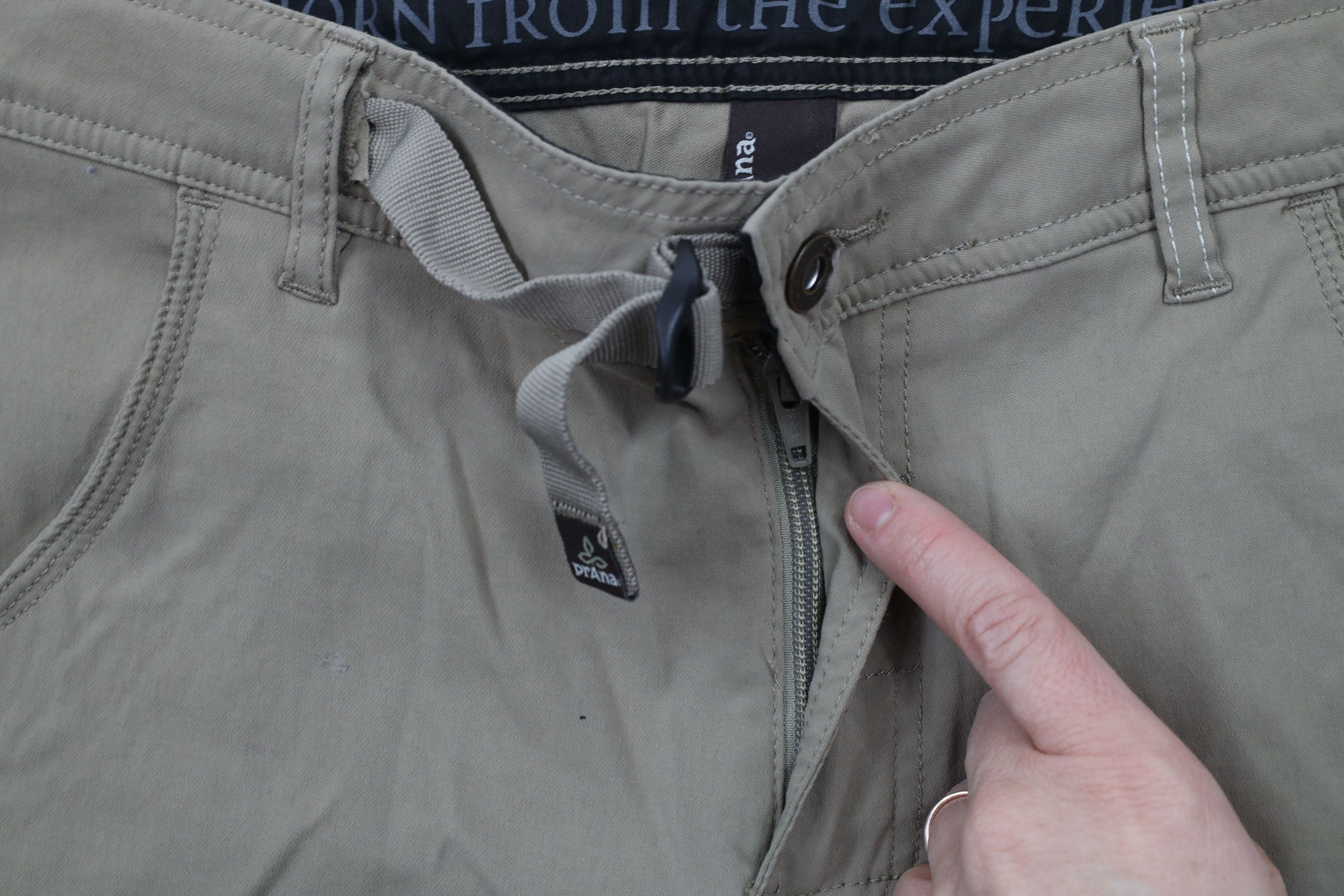 Prana × Vintage prAna Breathe Belted Stretch Zion 2 Hiking Pants Beige Size US 32 / EU 48 - 8 Thumbnail