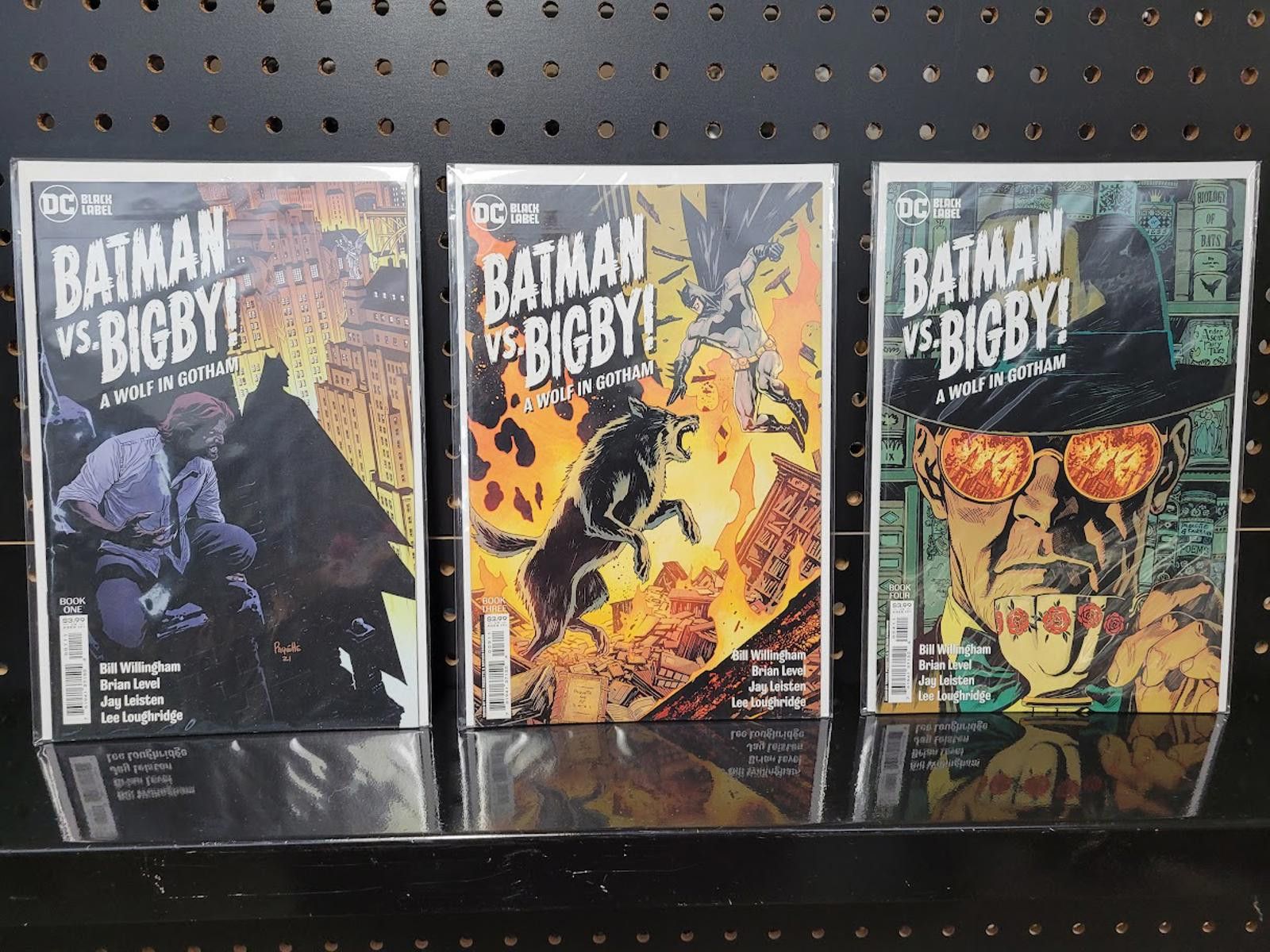 Other Batman vs. Bigby: A Wolf In Gotham #1, 3, 4 DC Black Label Size ONE SIZE - 1 Thumbnail