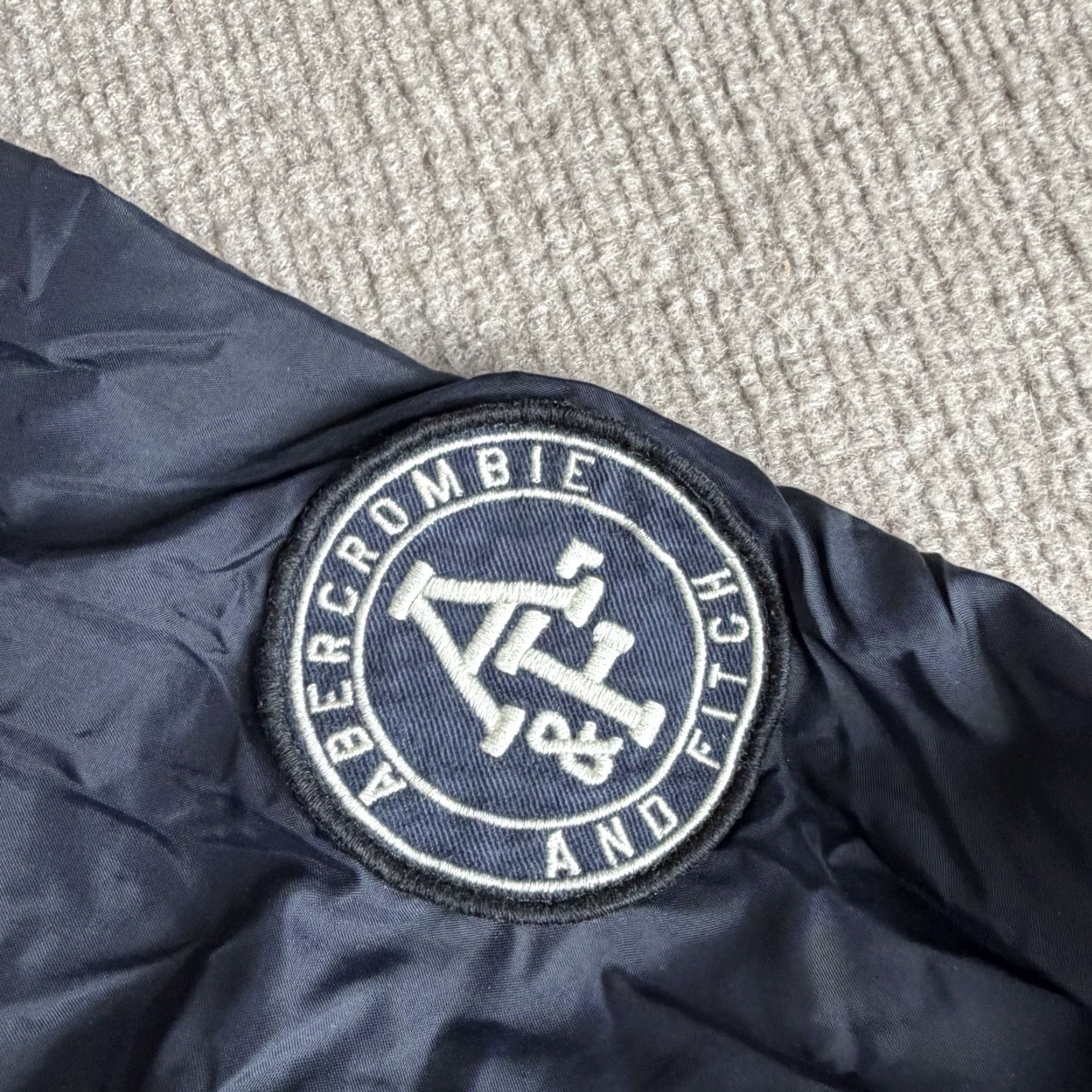 Abercrombie & Fitch VINTAGE Abercrombie & Fitch Jacket Medium Blue Windbreaker Full Zip Y2K Men M Blue Windbreaker Jacket Size US M / EU 48-50 / 2 - 3 Thumbnail