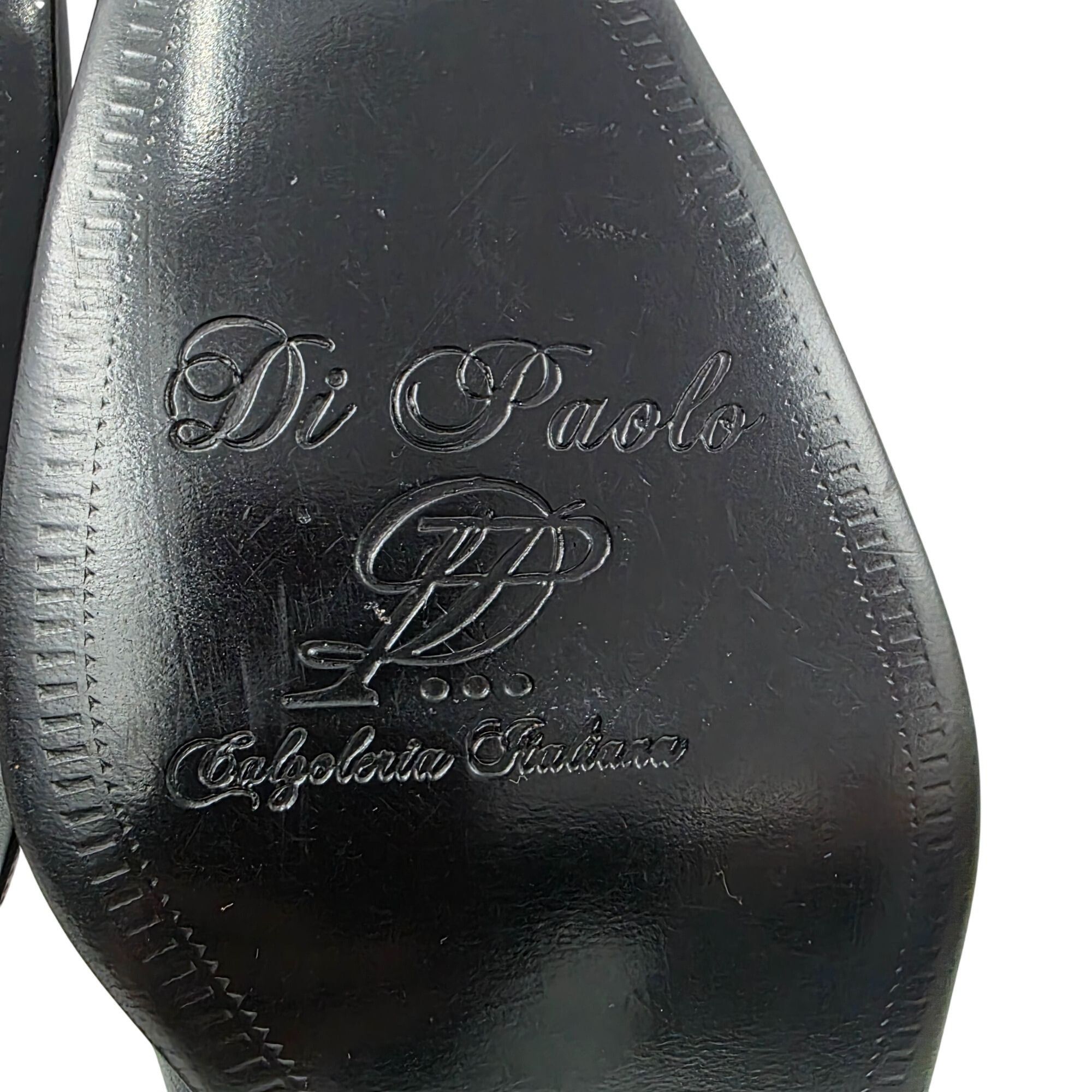 Other NEW Battaglia Italy Mens 7 Black Leather Dress Shoes Oxford Size US 7 / EU 40 - 9 Thumbnail