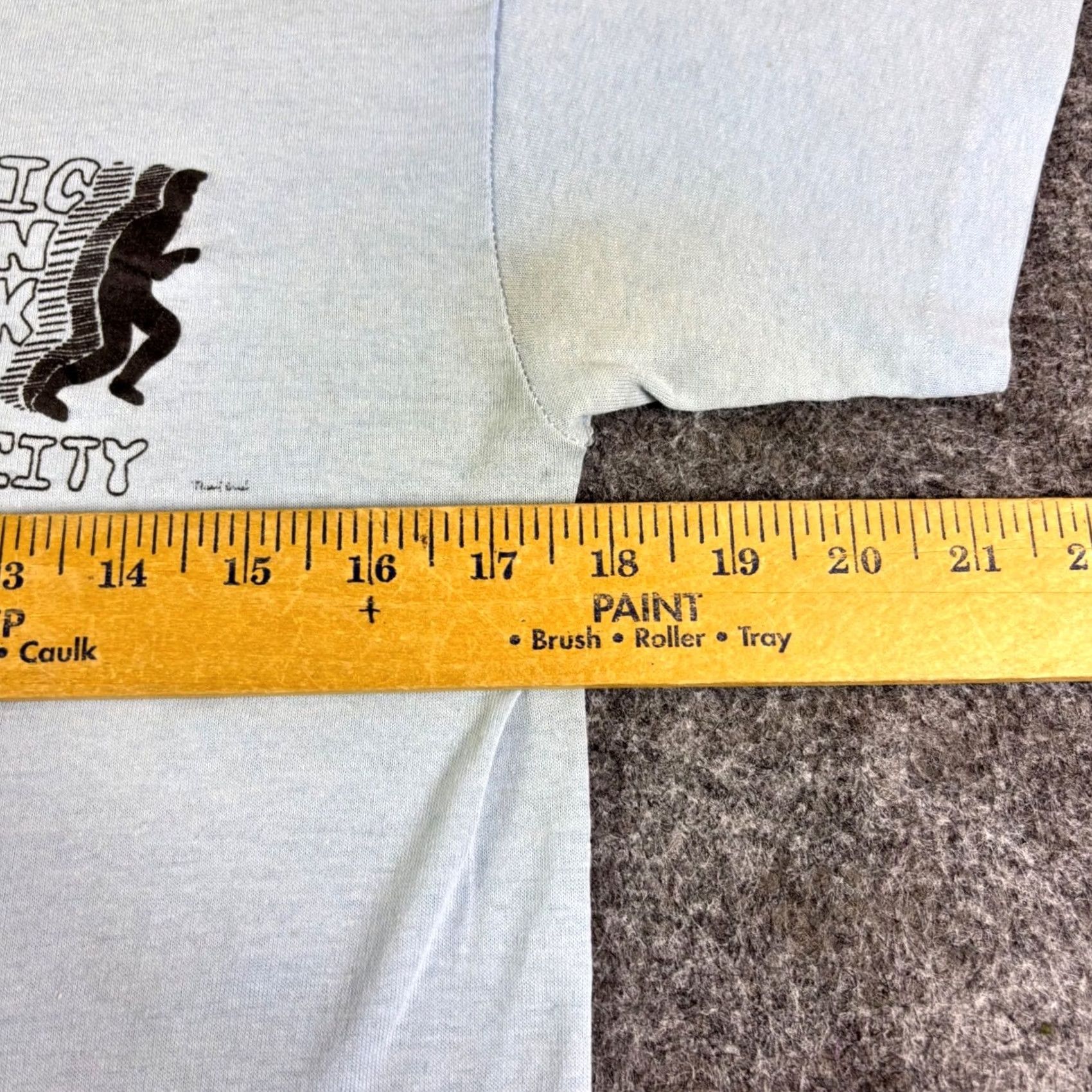 Vintage Vintage Slavic Run 8K Mahanoy City T-Shirt Small Light Blue Nike? Size US S / EU 44-46 / 1 - 3 Thumbnail