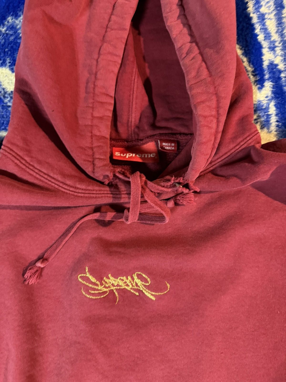 Supreme Supreme tag hoodie Size US L / EU 52-54 / 3 - 9 Thumbnail