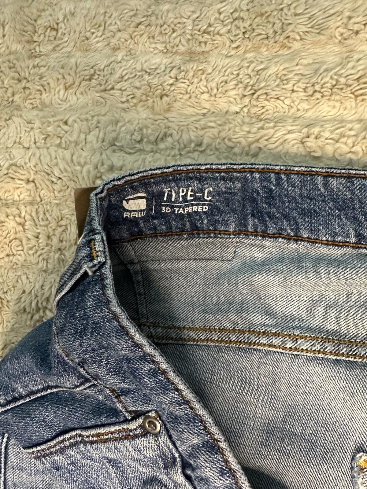 G-Star G Star Raw medium wash Type C 3D Tapered jeans Size 36x32 Size US 36 / EU 52 - 5 Thumbnail