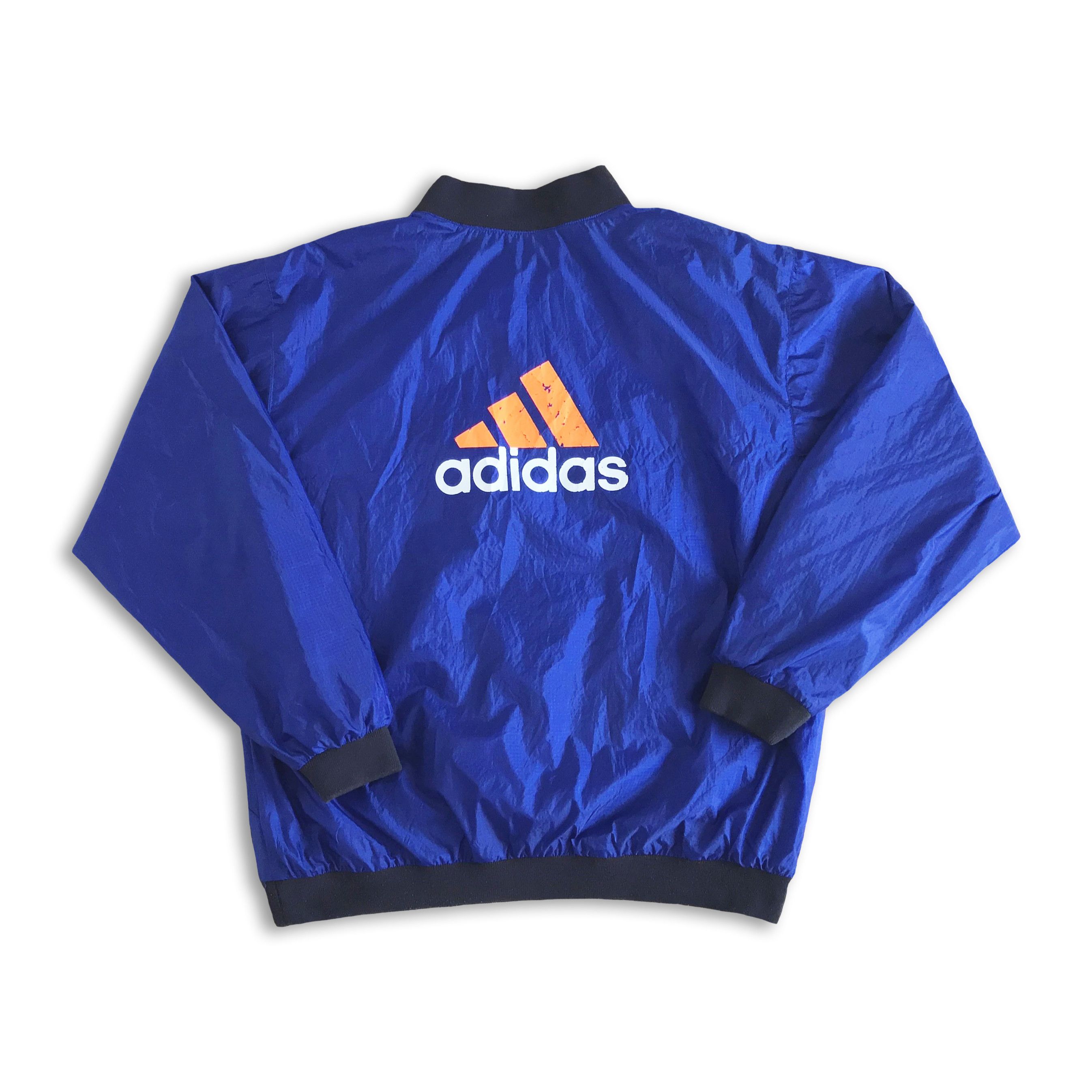 Adidas Vintage 90s ADIDAS Windbreaker Jacket Pullover Oversize L Size US L / EU 52-54 / 3 - 2 Thumbnail