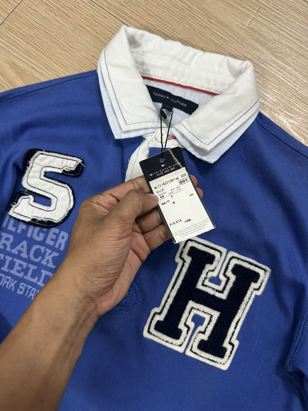 Beauty Beast × Tommy Hilfiger Rare Beautiful NOS Tommy Hilfiger Polo Rugby Shirt Deadstock Size US S / EU 44-46 / 1 - 5 Thumbnail