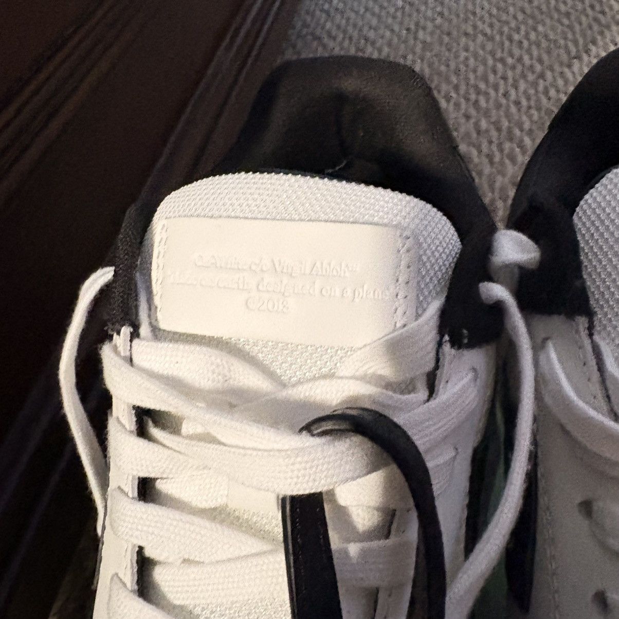 Off-White Offwhite Out of Office ‘Black and White’ Size US 10 / EU 43 - 8 Thumbnail