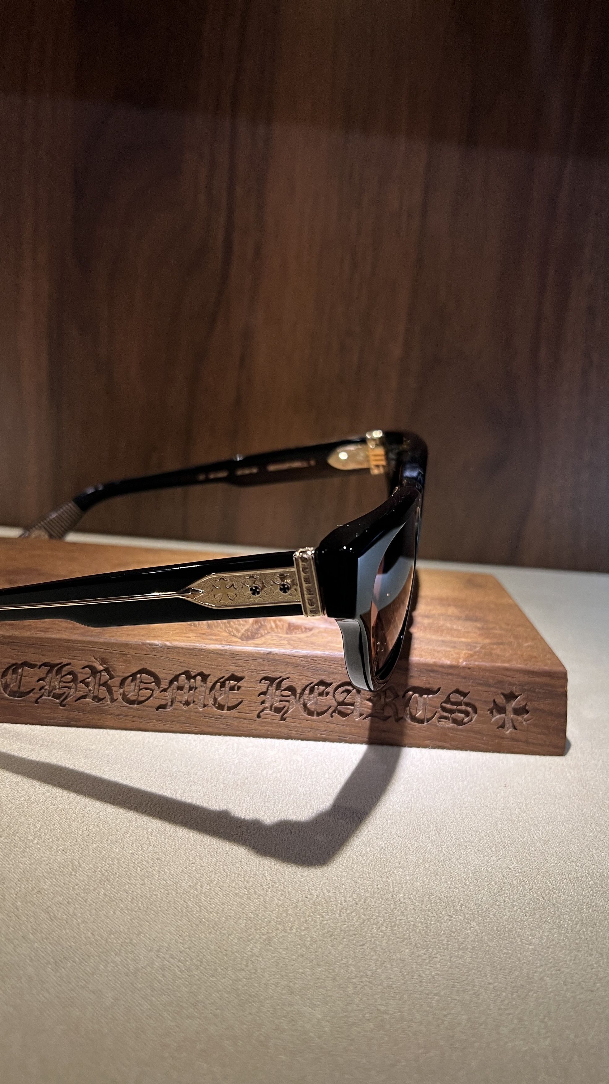 Chrome Hearts CHROME HEARTS MIDIXATHRILL II SUNGLASSES Size ONE SIZE - 9 Thumbnail
