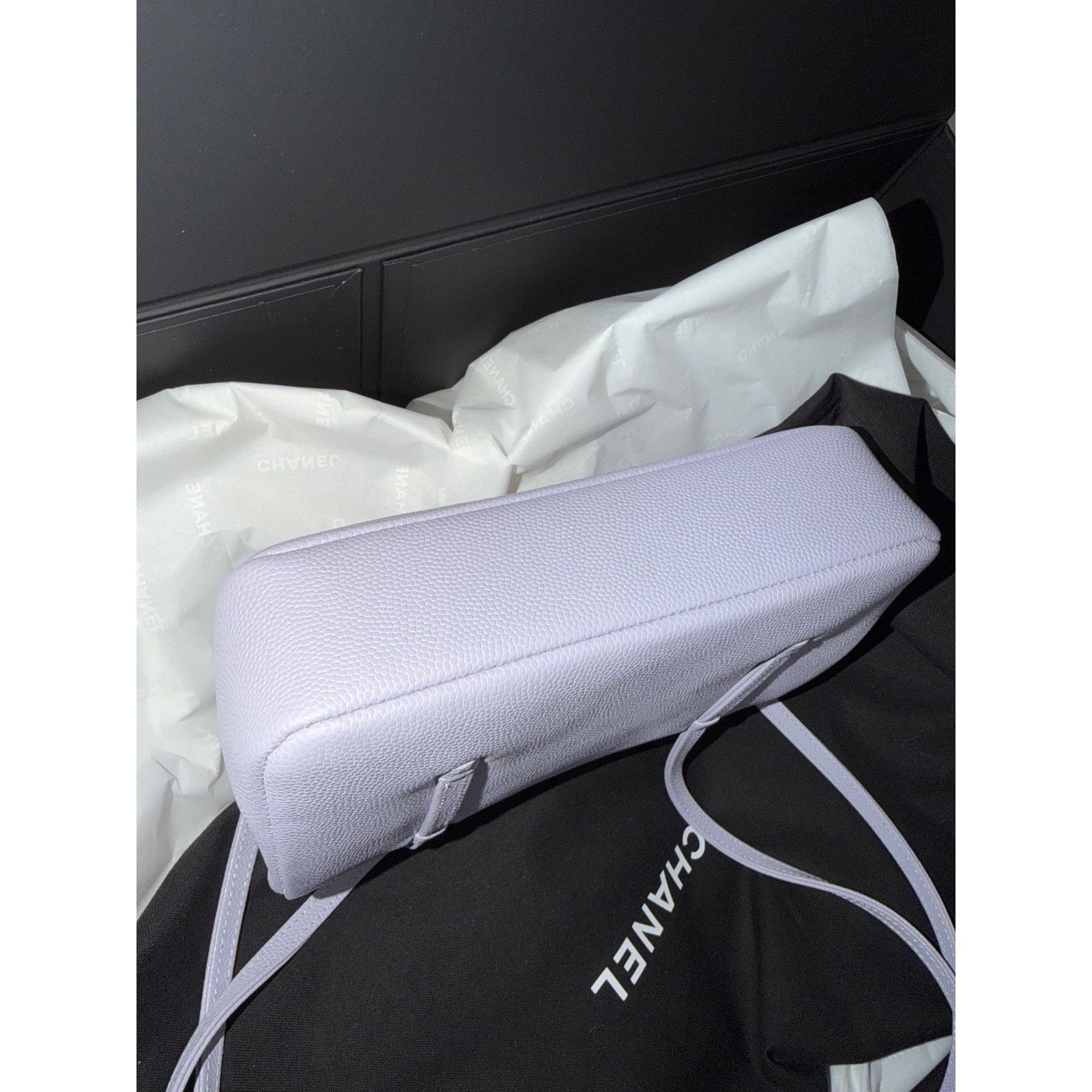 Chanel Chanel 26S Preppy Coco Mini Purple Caviar Leather Gold CC Lg Size ONE SIZE - 18 Thumbnail