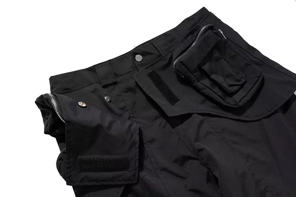 Designer Streetwear Multi Pocket Cargo Baggy Pants Size US 32 / EU 48 - 5 Thumbnail