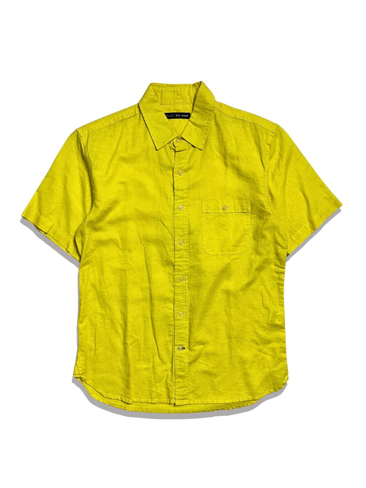 Issey Miyake × Japanese Brand × Tete Homme ACCEPT OFFER💥Tete homme essential shirt Size US M / EU 48-50 / 2 - 1 Thumbnail