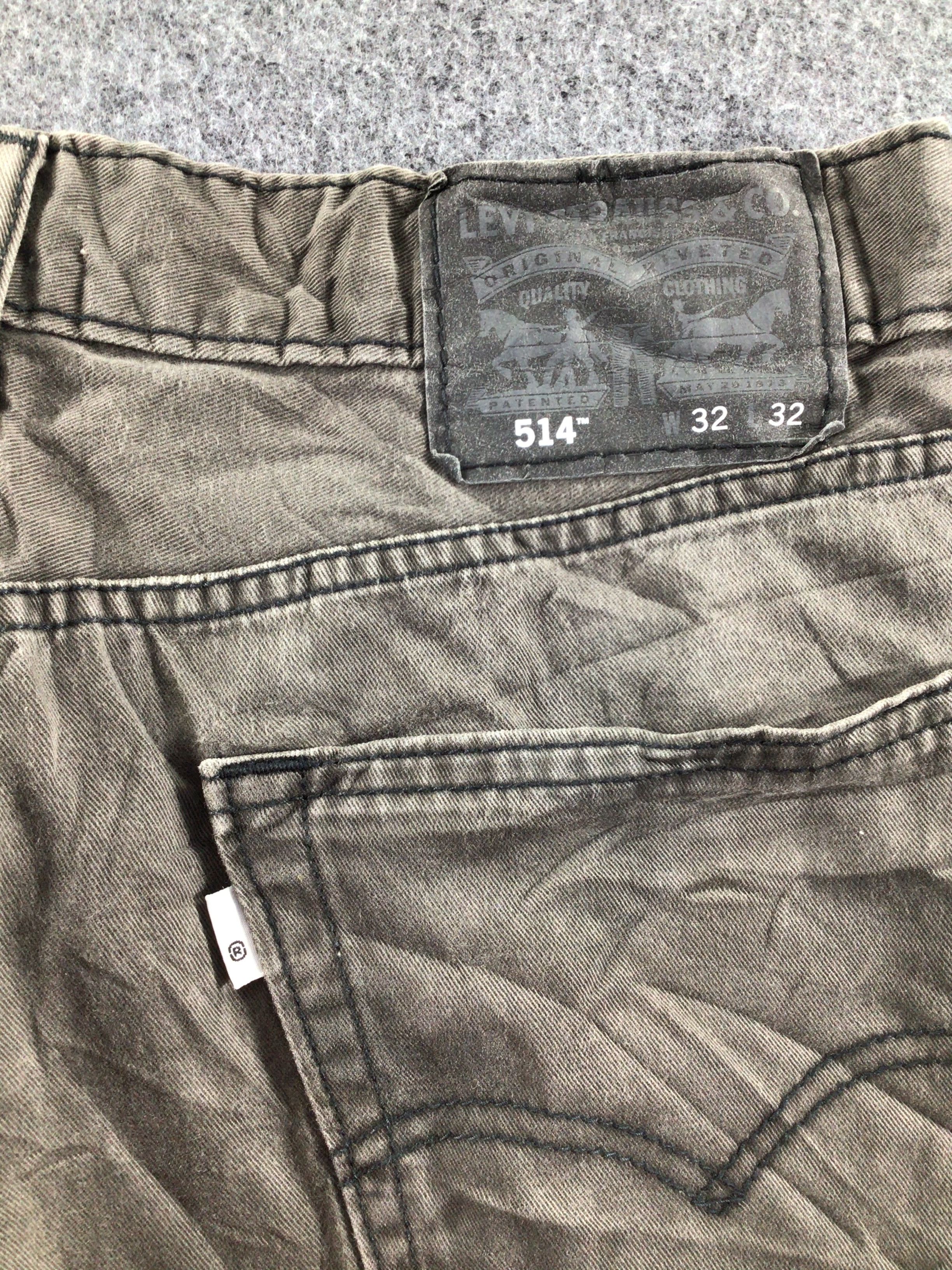 Levi's Vintage Levis 514 Jeans Faded Black Denim -J540 Size US 32 / EU 48 - 5 Thumbnail