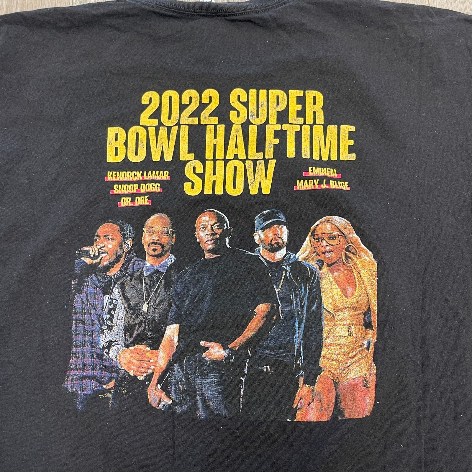 Vintage 2022 Super Bowl LVI Bengals Rams Tee T Shirt Black Size XXL Size US XXL / EU 58 / 5 - 6 Thumbnail