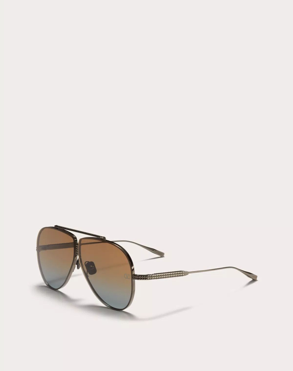 Valentino oc11z0625 Size:64/Pilot Titanium Stud Frame in Multicolor Size ONE SIZE - 2 Thumbnail