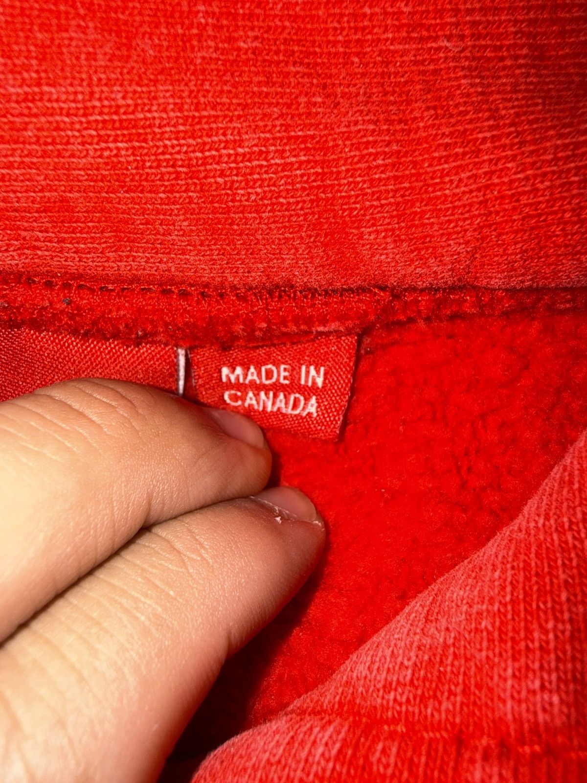 Supreme Red supreme rose sleeve hoodie Size US M / EU 48-50 / 2 - 3 Thumbnail