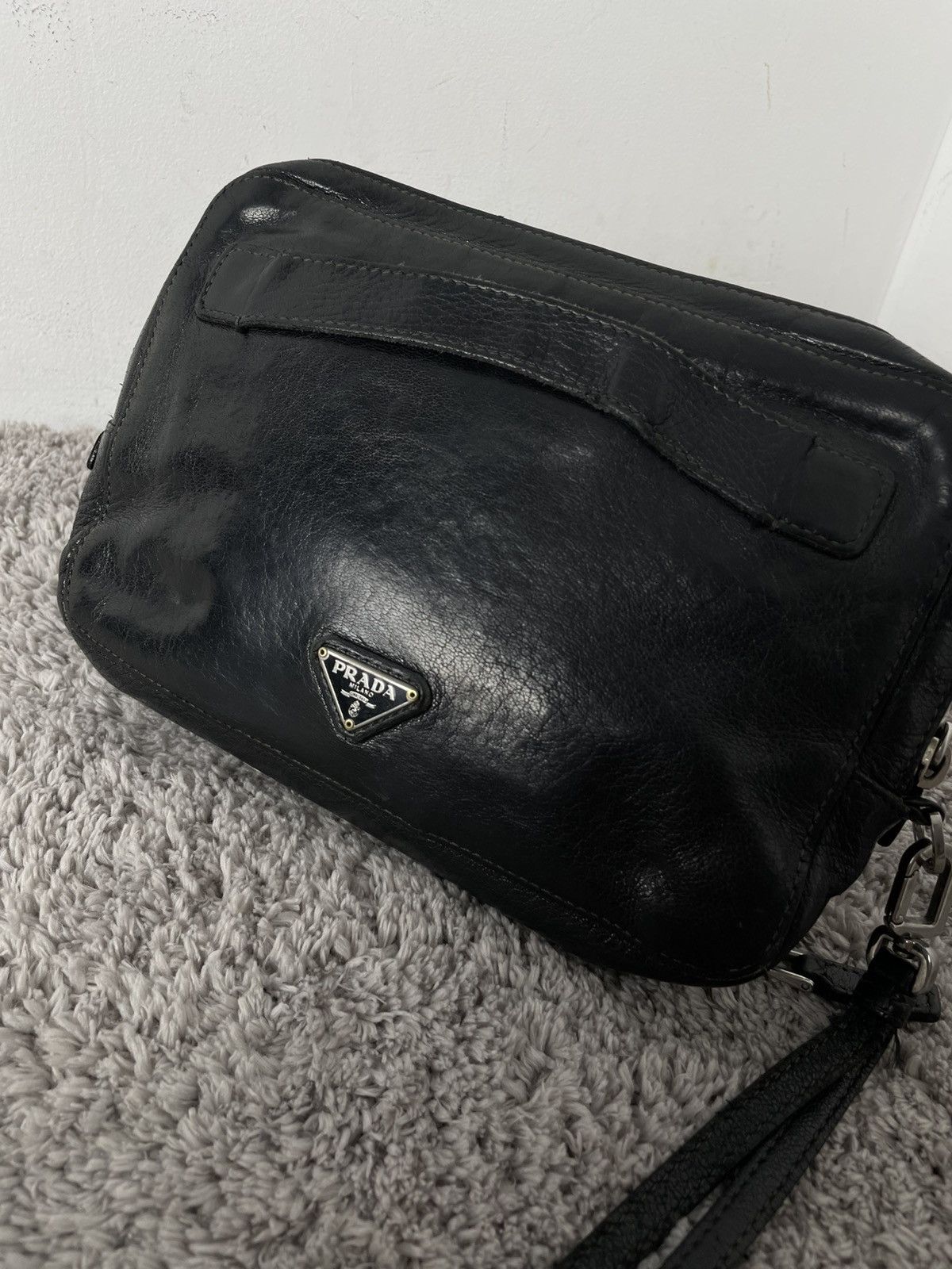 Prada Prada leather business clutch wallet documents cardholder Size ONE SIZE - 7 Thumbnail