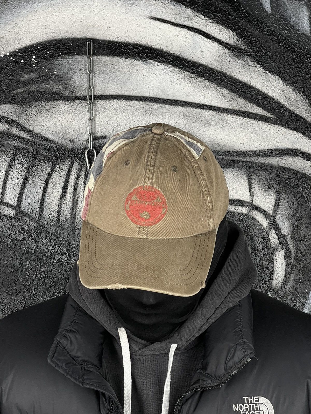 Napapijri × Vintage Napapijri Vintage Brown Cap Men’s Hat One Size Size ONE SIZE - 3 Thumbnail