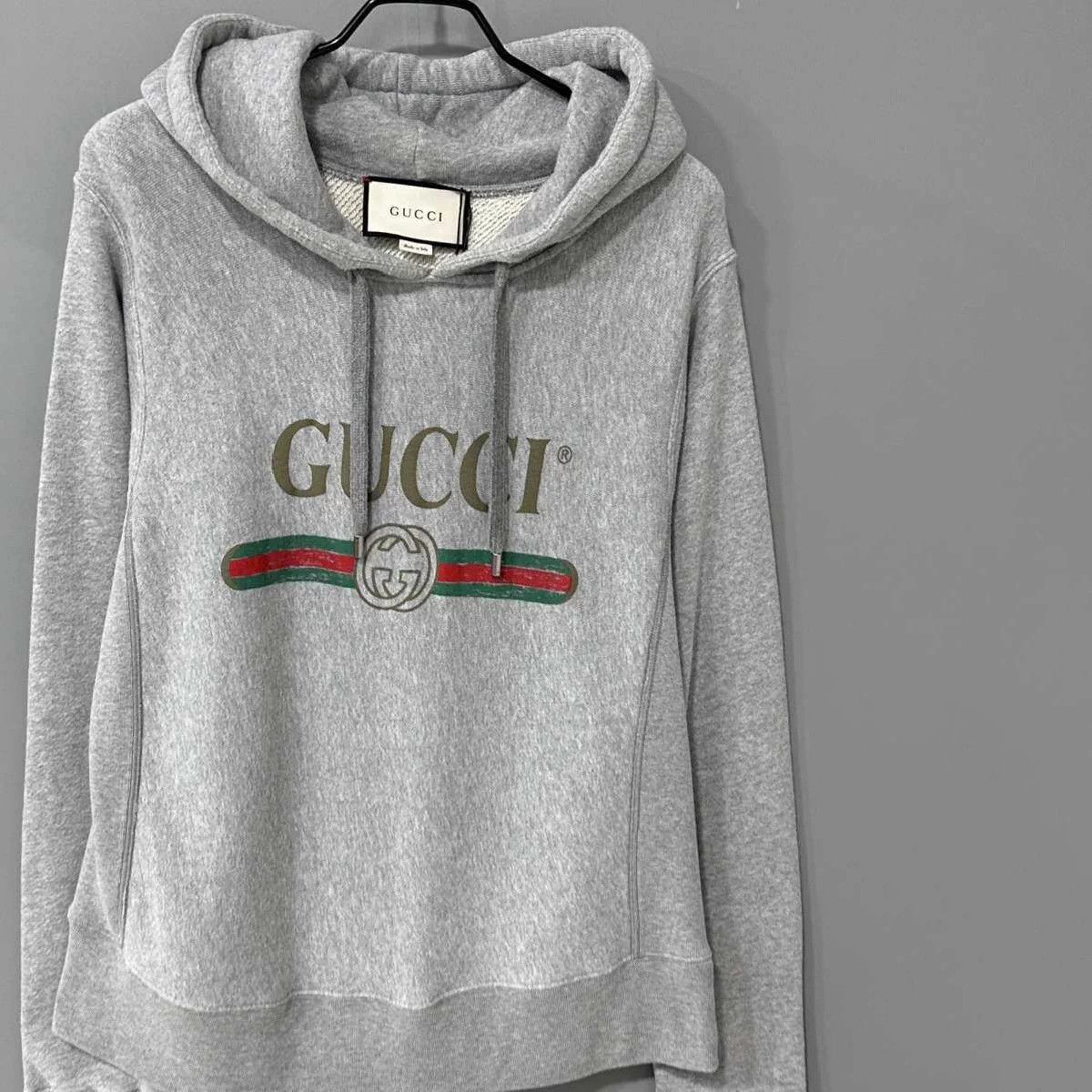Gucci GUCCI Gray Hooded Jacket XS 98 New Size XS / US 0-2 / IT 36-38 - 2 Thumbnail