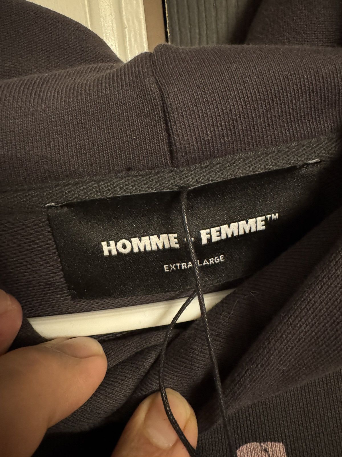 Homme + Femme La Homme Femme Night Rider Heavyweight Hoodie Size US XL / EU 56 / 4 - 3 Thumbnail