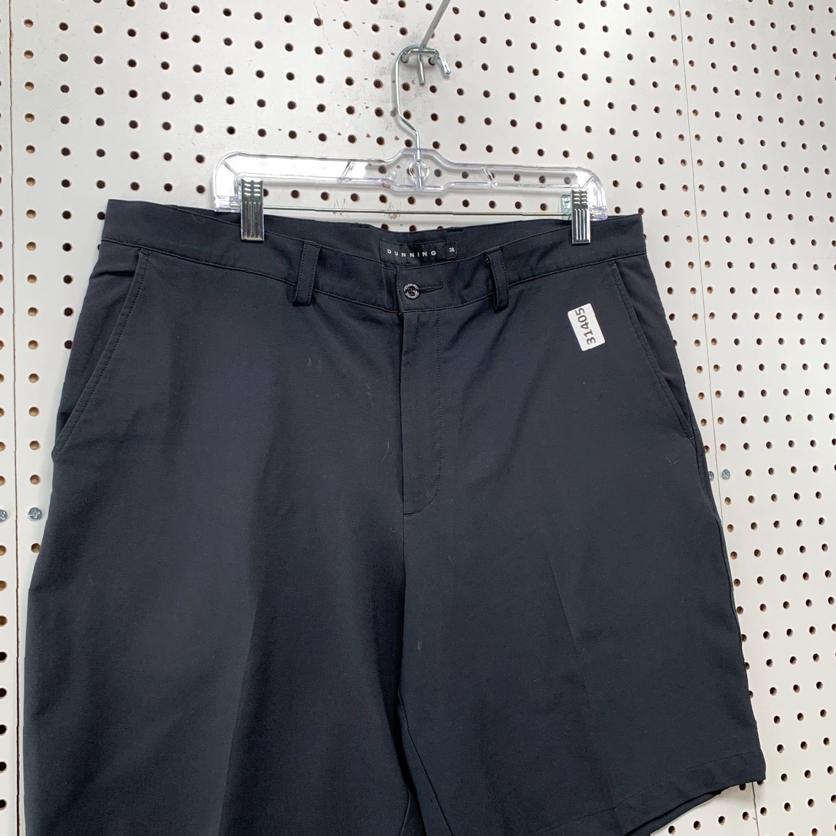 Vintage Dunning Golf Chino Shorts Mens 38x9 Black Casual Shirt Size US 38 / EU 54 - 5 Thumbnail