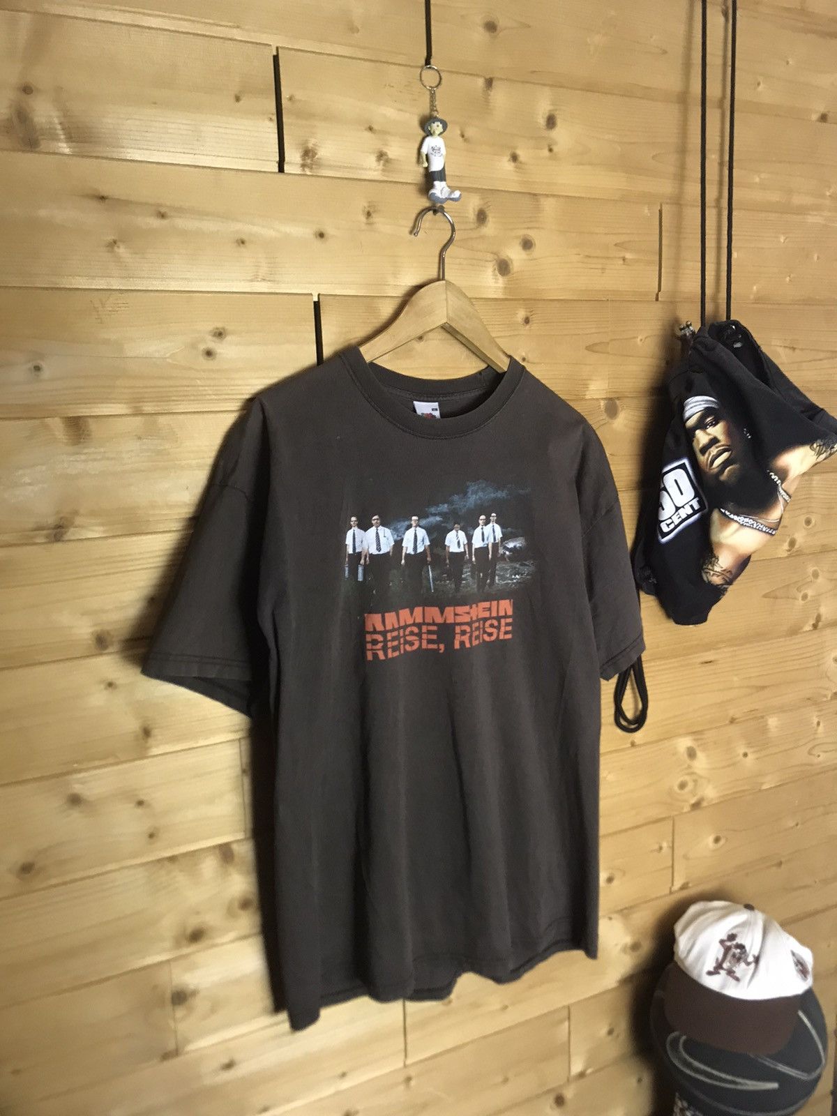 Band Tees Vintage Rammstein reise reise 2004 tour t-shirt Size US XL / EU 56 / 4 - 2 Thumbnail