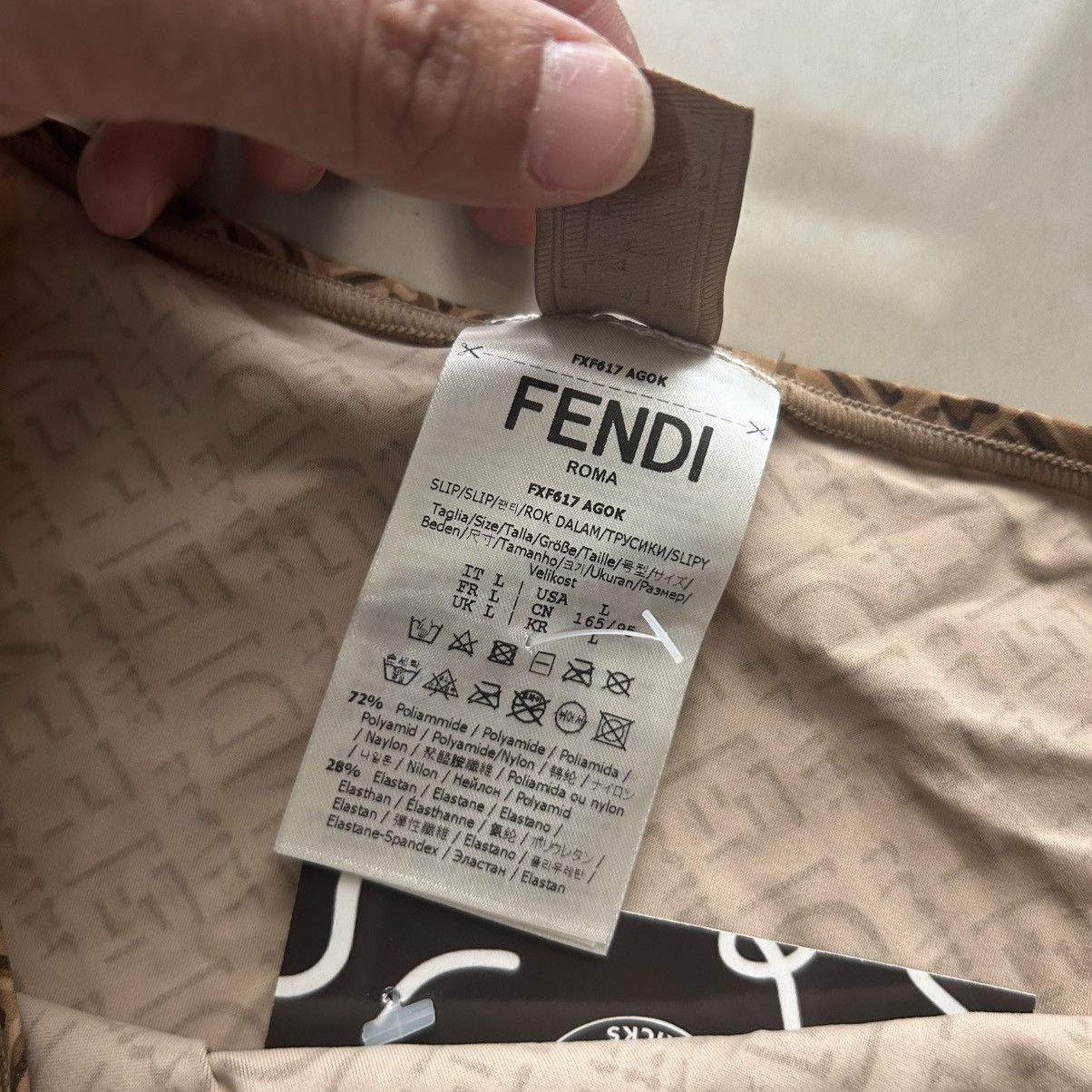 SKIMS Skims x Fendi Boy Shorts Size ONE SIZE - 3 Thumbnail